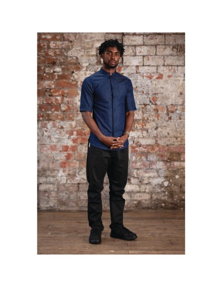 Pantalon de cuisine Southside noir M - Slim et respirant
