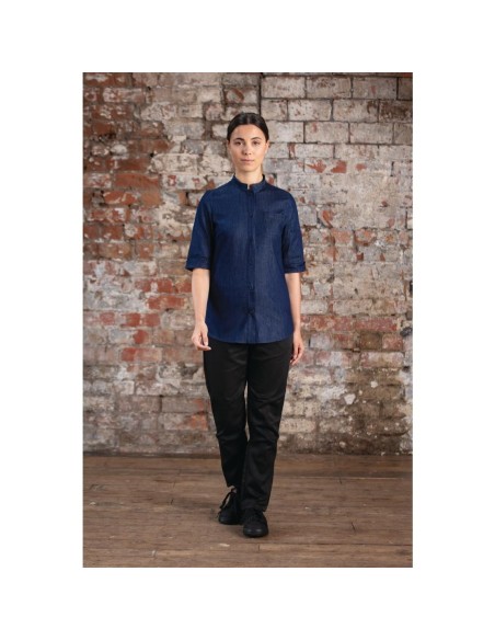Pantalon de cuisine Southside noir M - Slim et respirant