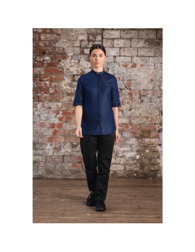 Pantalon de cuisine Southside noir S - Slim & respirant