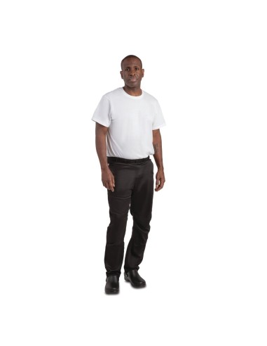 Pantalon de cuisine Southside noir XL - Slim, aération