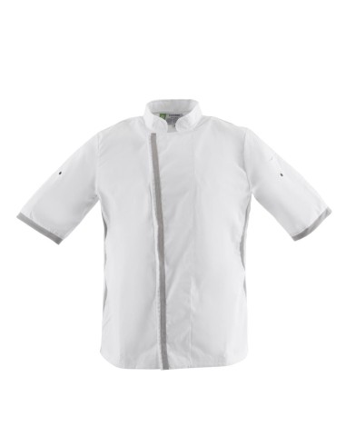 Veste de cuisine blanche à manches courtes Southside XS