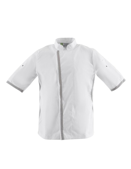 Veste de cuisine blanche à manches courtes Southside XS