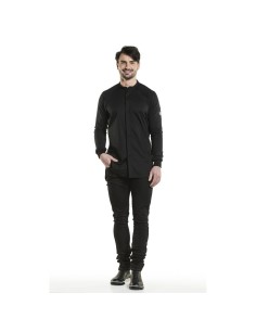 Veste de cuisine homme noire Chaud Devant Fratello UFX L 2