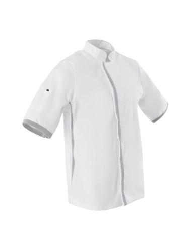 Veste de cuisine blanche à manches courtes Southside XS