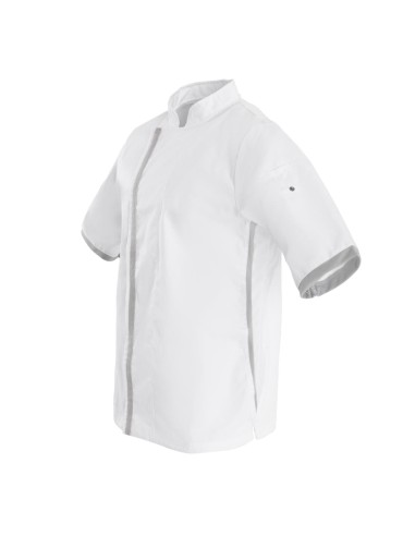 Veste de cuisine blanche à manches courtes Southside XS
