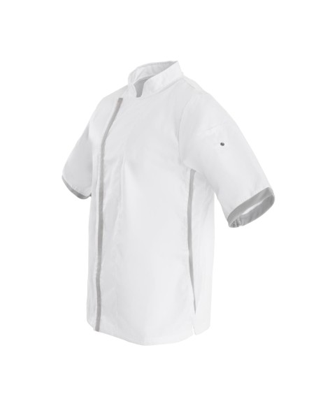 Veste de cuisine blanche à manches courtes Southside XS