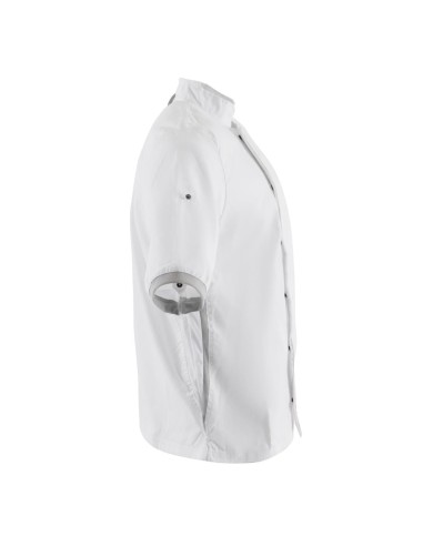 Veste de cuisine blanche à manches courtes Southside XS