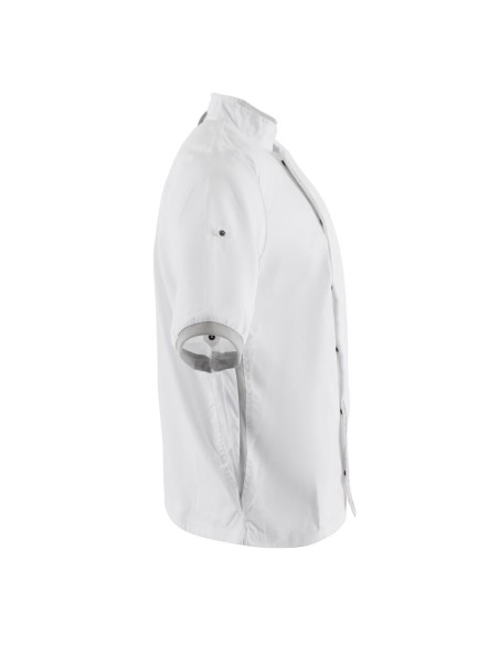 Veste de cuisine blanche à manches courtes Southside XS