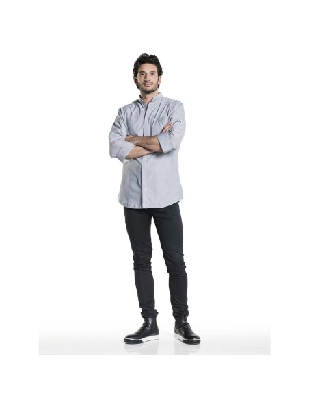 Veste de cuisine homme grise Chaud Devant Nordic XL
