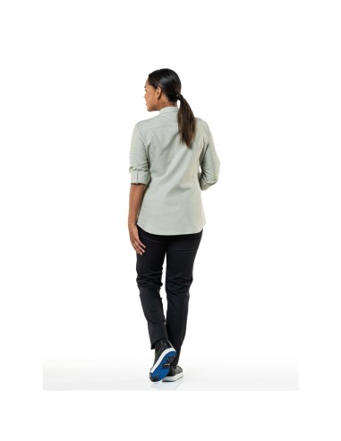 Veste de cuisine femme verte Chaud Devant - taille S
