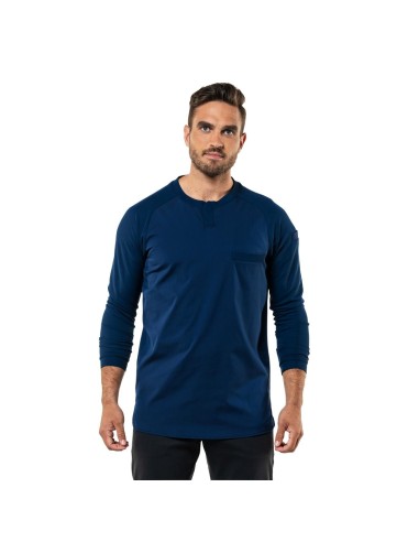 T-shirt manches longues Chaud Devant Valente UFX marine M