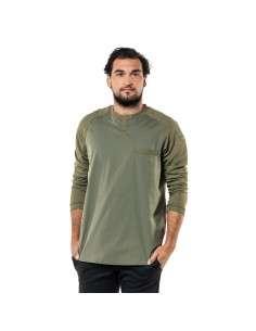 T-shirt manches longues Chaud Devant Valente UFX vert L