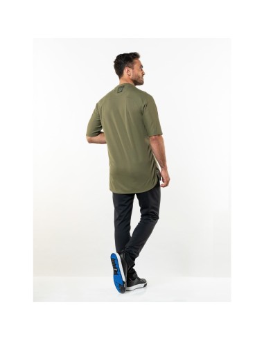 T-shirt mixte manches courtes Vert L Chaud Devant Valente UFX