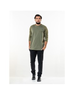 T-shirt manches longues Chaud Devant Valente UFX vert L 2