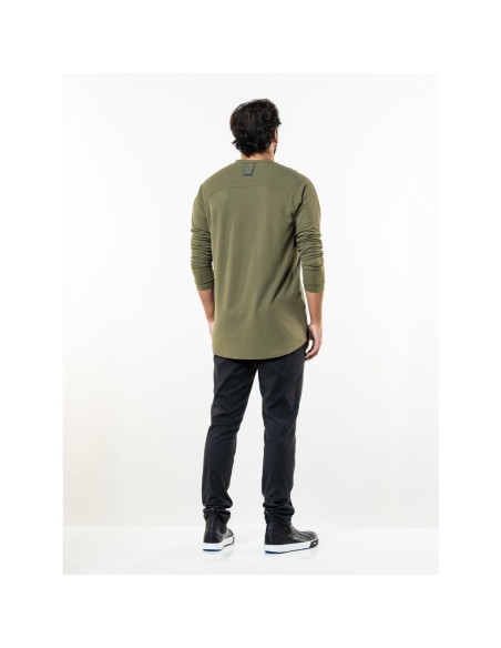 T-shirt manches longues Chaud Devant Valente UFX vert L