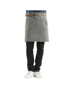 Tablier mixte Chaud Devant Forene Denim gris 70x50 cm 2