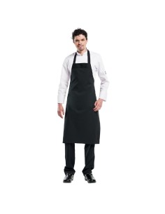 Tablier bavette Chaud Devant BasiX noir - 100x100 cm