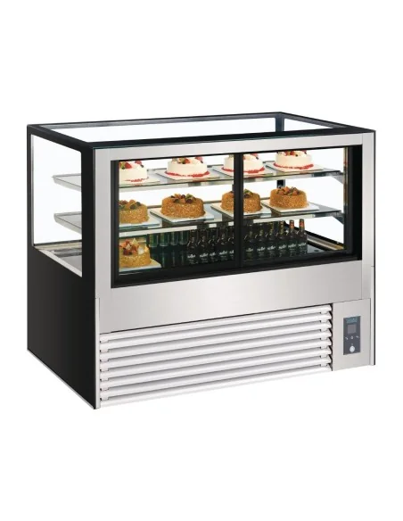 Vitrine service arrière réfrigérée Polar Série U 1500mm