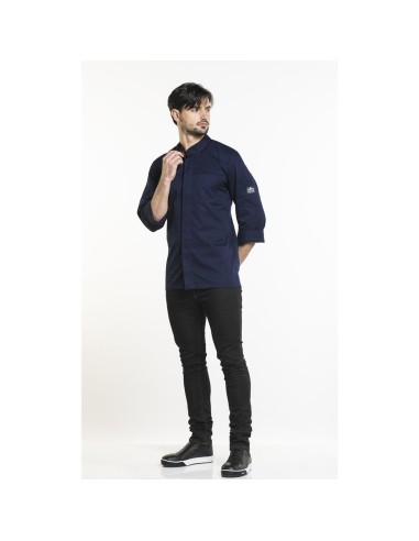 Veste de cuisine Chaud Devant Salerno bleu XL - Polycoton