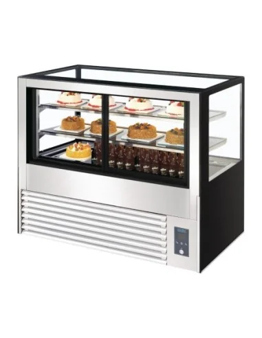 Vitrine service arrière réfrigérée Polar Série U 1500mm