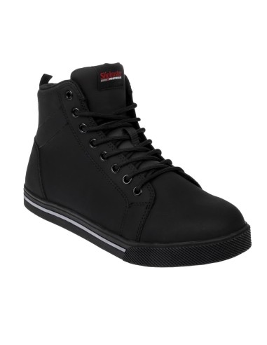 Baskets de sécurité Slipbuster noir mat taille 38 - Confort et adhérence
