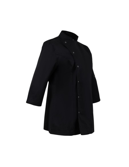 Veste de cuisinier femme ajustée Whites noire M