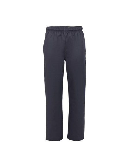Pantalon cuisinier Vegas Whites anthracite XXL - confort et durabilité