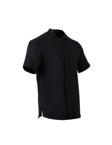 Veste cuisinier Southside Harlem noire M - maille respirante