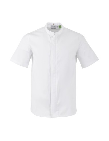 Veste de cuisinier Southside Harlem blanche M - légère et respirante