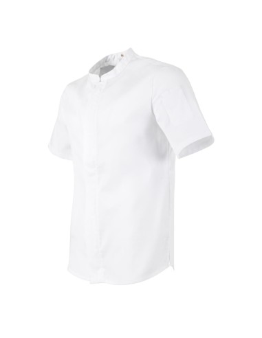 Veste de cuisinier Southside Harlem blanche M - légère et respirante