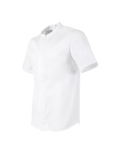 Veste cuisinier Southside Harlem blanche S - maille légère 2
