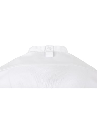 Veste de cuisinier Southside Harlem blanche M - légère et respirante