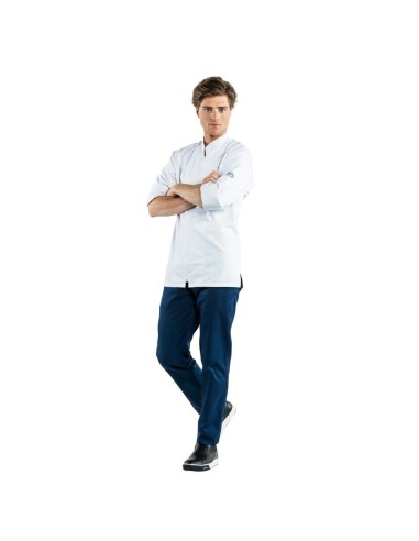 Pantalon de cuisinier Marino Chaud Devant 54 - Bleu