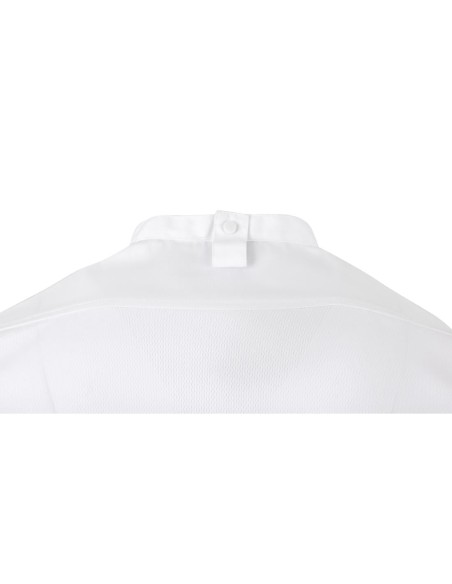 Veste cuisinier Southside Harlem blanche S - maille légère