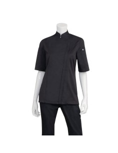 Veste cuisine femme Springfield Chef Works noire S 2