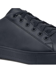Shoes for Crews Old School Trainers Black 43 - Baskets en cuir 2