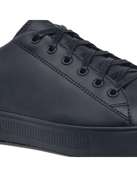 Shoes for Crews Old School Trainers Black 43 - Baskets en cuir