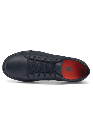 Shoes for Crews Old School Trainers Black 43 - Baskets en cuir