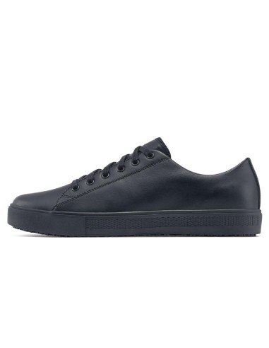 Shoes for Crews Old School Trainers Black 43 - Baskets en cuir