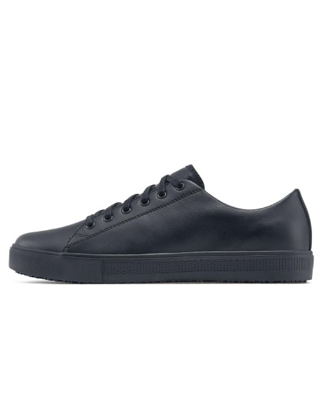 Shoes for Crews Old School Trainers Black 43 - Baskets en cuir