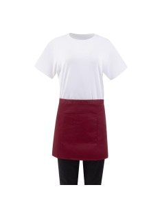 Tablier serveur court Whites bordeaux - 750x373 mm