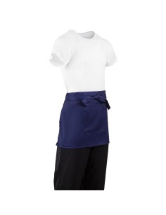 Tablier serveur court Whites bleu marine - 750x373 mm 2