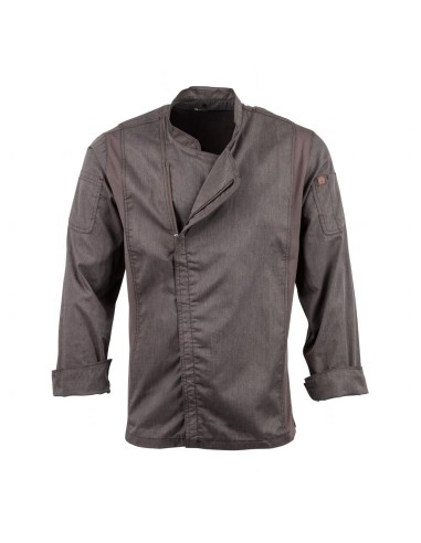 Veste de cuisine légère Hartford Chef Works gris - M