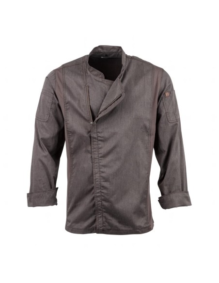 Veste de cuisine légère Hartford Chef Works gris - M