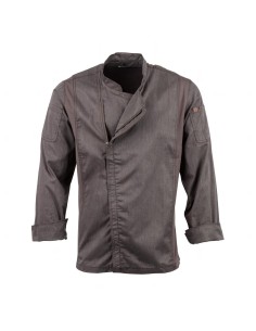 Veste de cuisine légère Hartford Chef Works gris - S