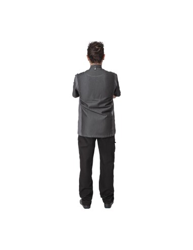 Veste de cuisine denim courte Chef Works Urban Delancey S