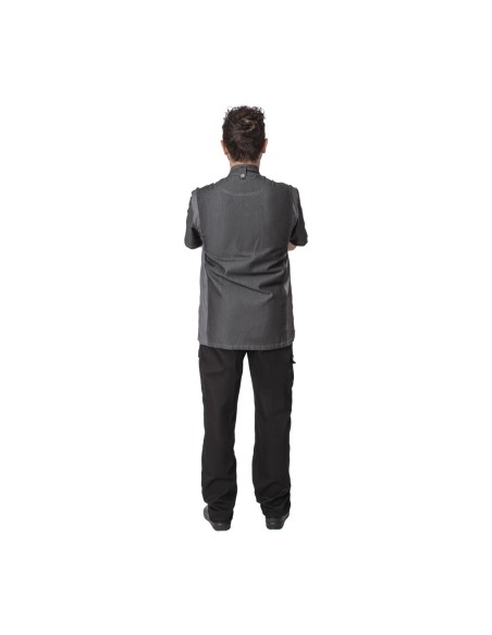 Veste de cuisine denim courte Chef Works Urban Delancey S