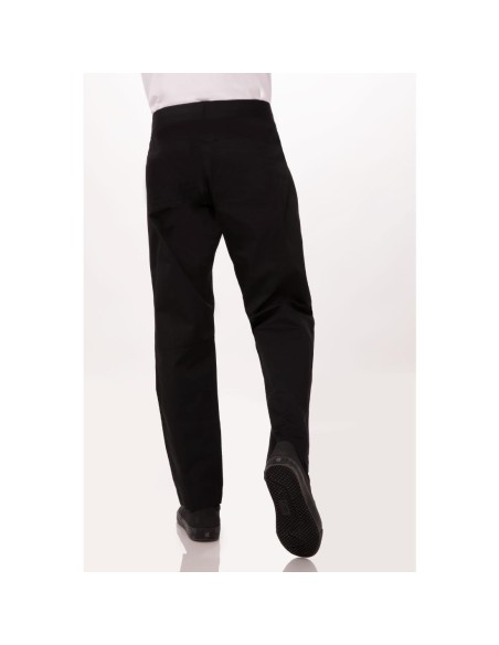 Pantalon slim léger homme Chef Works noir L