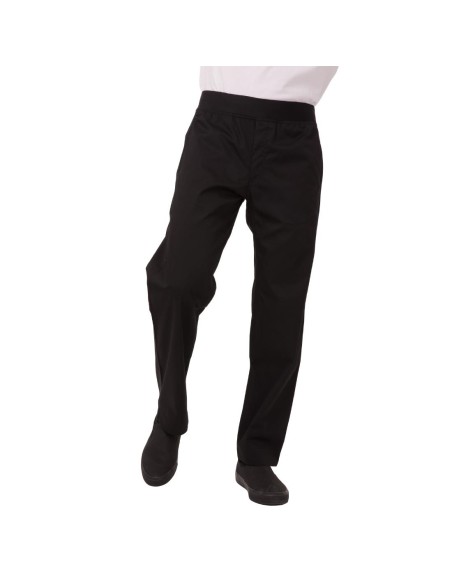 Pantalon slim léger homme Chef Works noir L