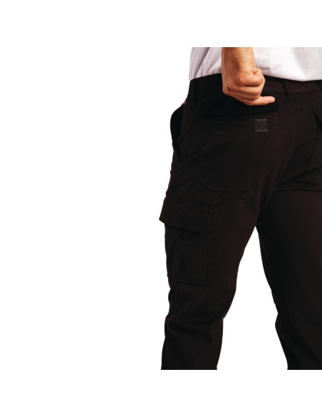 Pantalon homme slim stretch Cargo noir 42 - Portwest